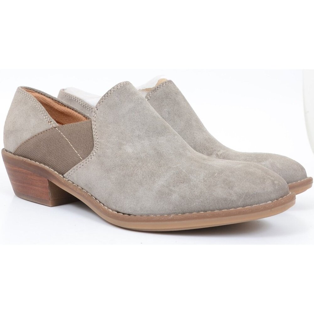 Comfortiva Pieter Grey Valance Genuine Suede Bootie Shootie Women 8.5โ Western